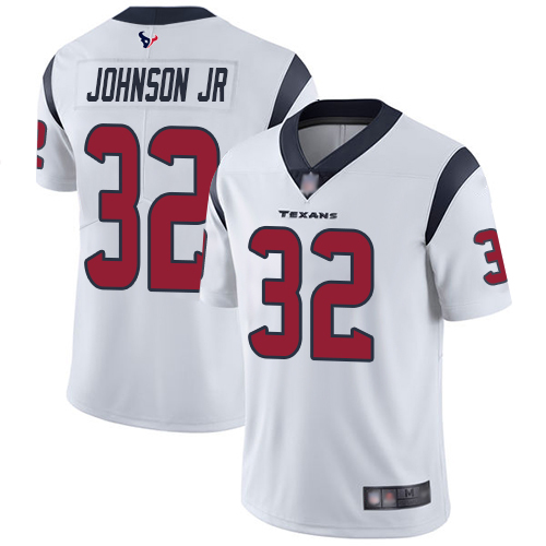 Houston Texans Limited White Men Lonnie Johnson Road Jersey NFL Football #32 Vapor Untouchable->houston texans->NFL Jersey